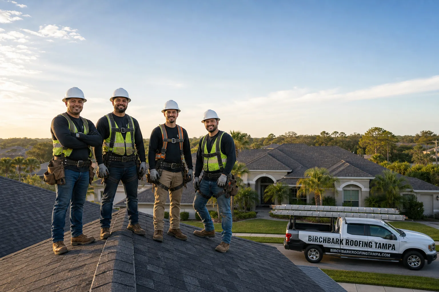 Birchbark Roofing Tampa roofing team